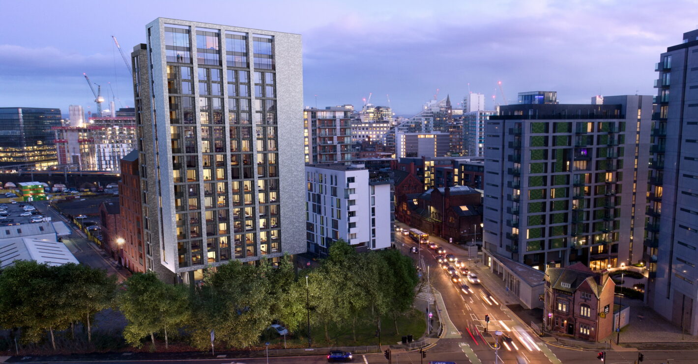 55 Queen Street luxury apartments in Salford/Manchester from £163,000